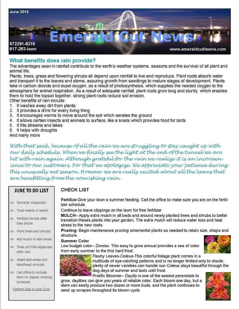 Custom residential landscaping experts serving Cedar Hill, TX - Emerald Cut Lawn & Landscape