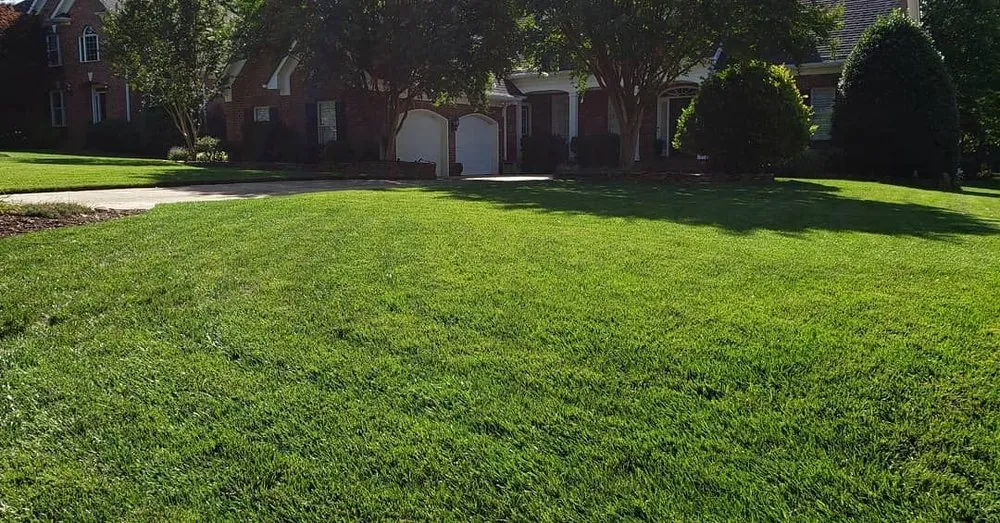 Trusted yard maintenance with custom design in Whitsett, NC by Emerald Green