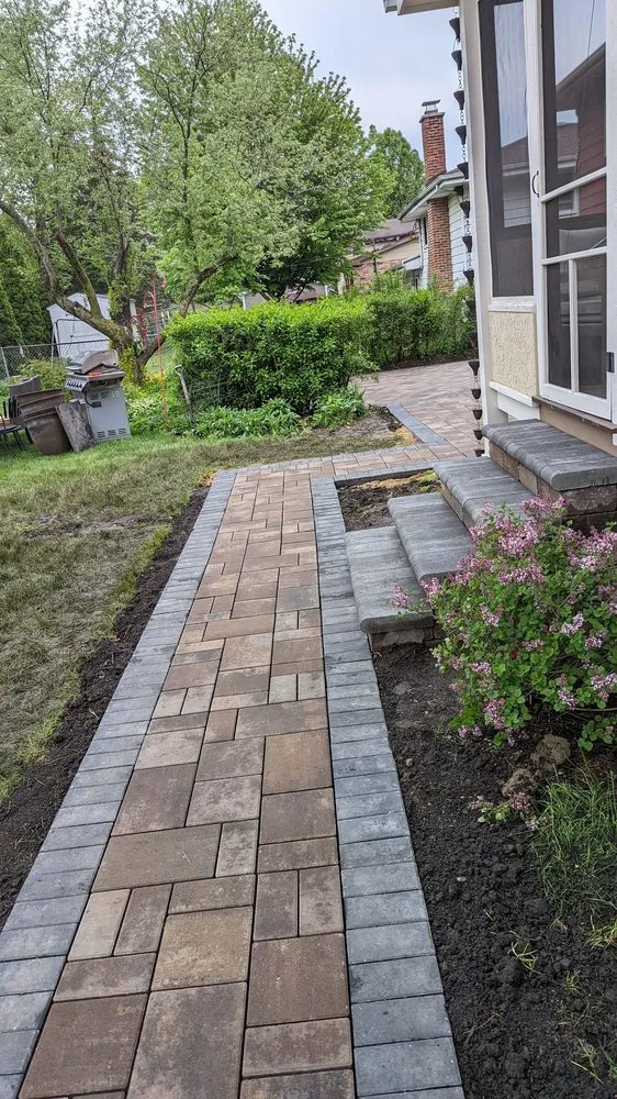 Custom yard maintenance for outdoor upgrades in Park Ridge, IL by Emerald Landscape Contractors