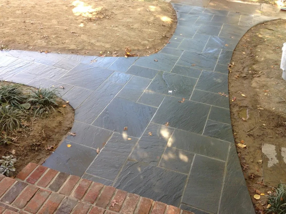 Expert garden landscaping for residential properties in Gaithersburg, MD by Emerald Landscaping