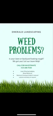 Emerald Landscaping Logo