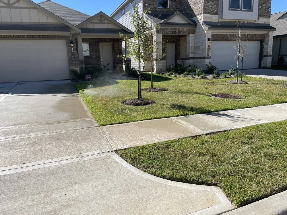 Expert garden landscaping for homes across Hockley, TX - Emerald Lawn Care