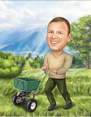 Emerald Lawn Care Logo