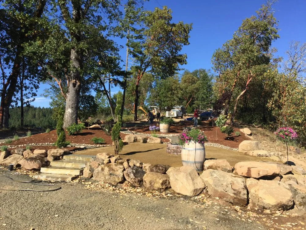 Reliable garden landscaping with custom design across Roseburg, OR - Emerald Lawns