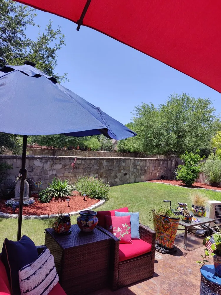 Expert outdoor landscaping for year-round maintenance in Round Rock, TX by Emerald Lawns