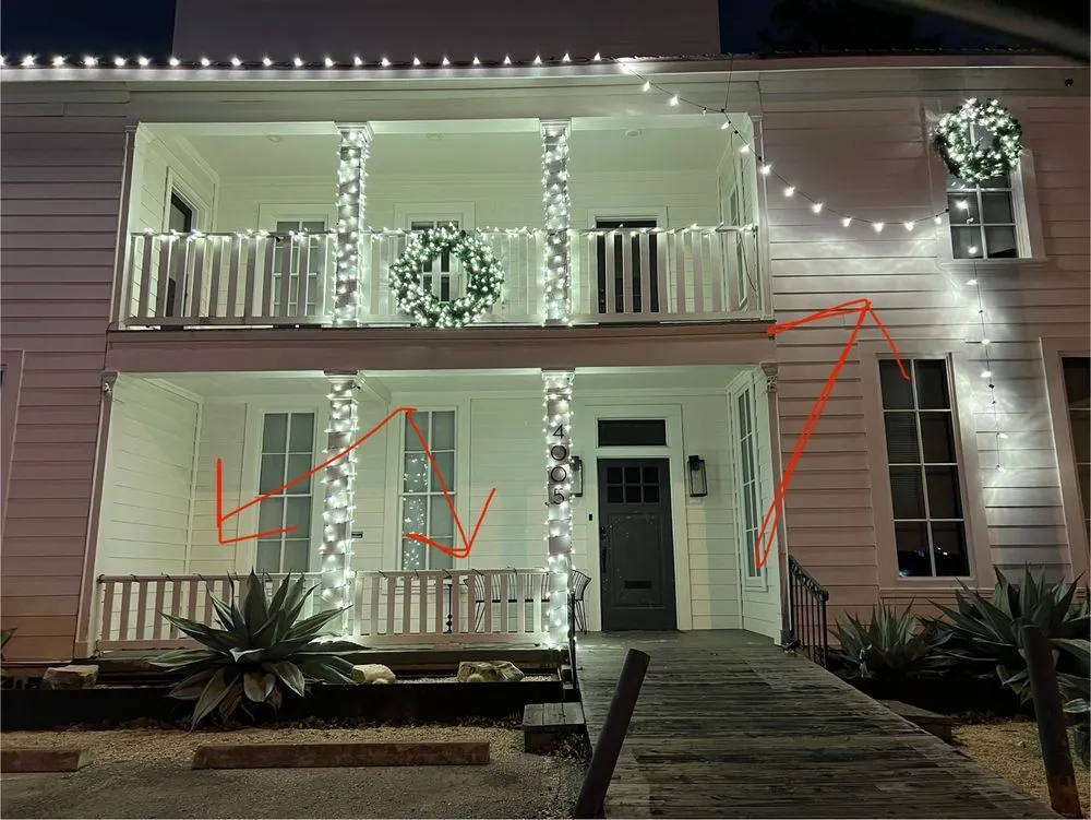 Custom landscape installation in Round Rock, TX - Emerald Lawns