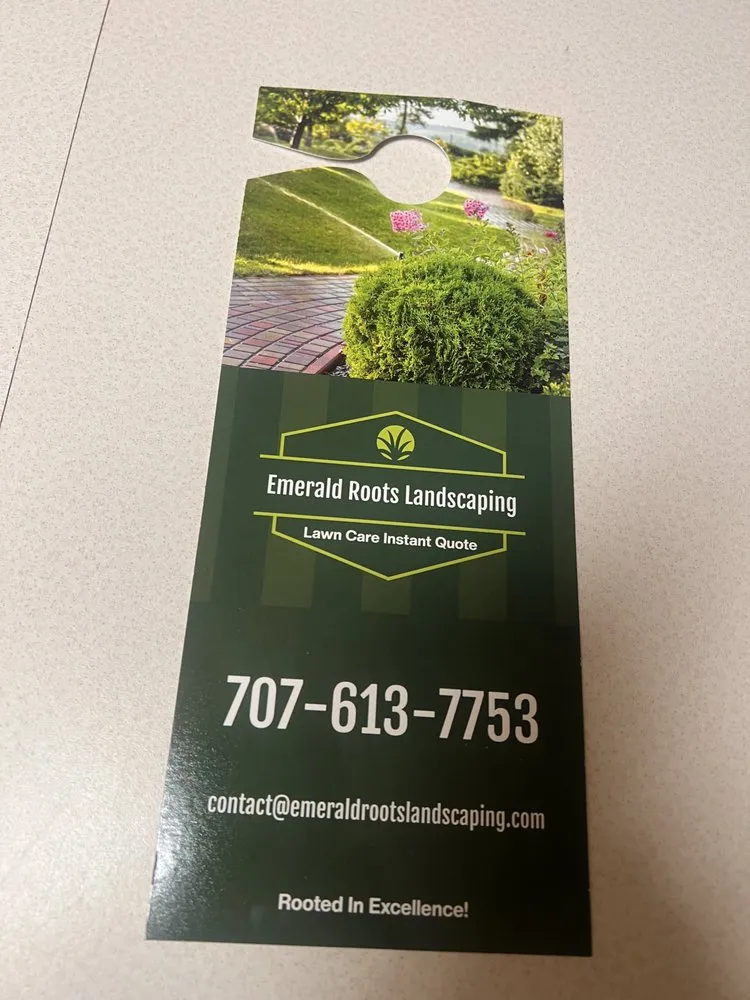 Top-rated lawn mowing service with custom design in Eureka, CA by Emerald Roots Landscaping
