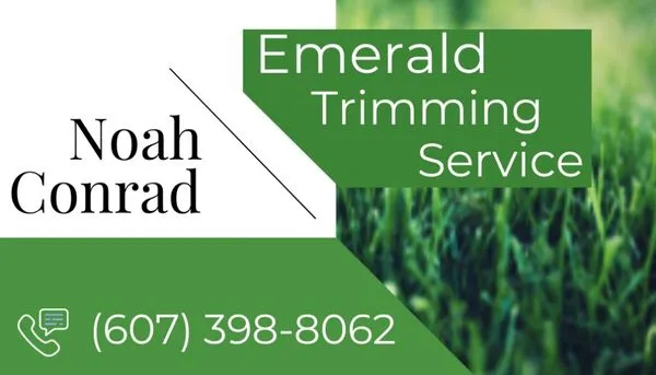 Emerald Trimming Service Logo