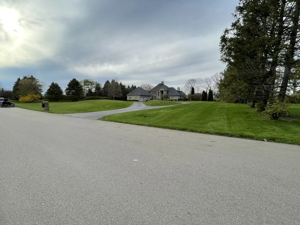 Affordable lawn mowing service for residential properties in Clarkston, MI by Emerald Turf