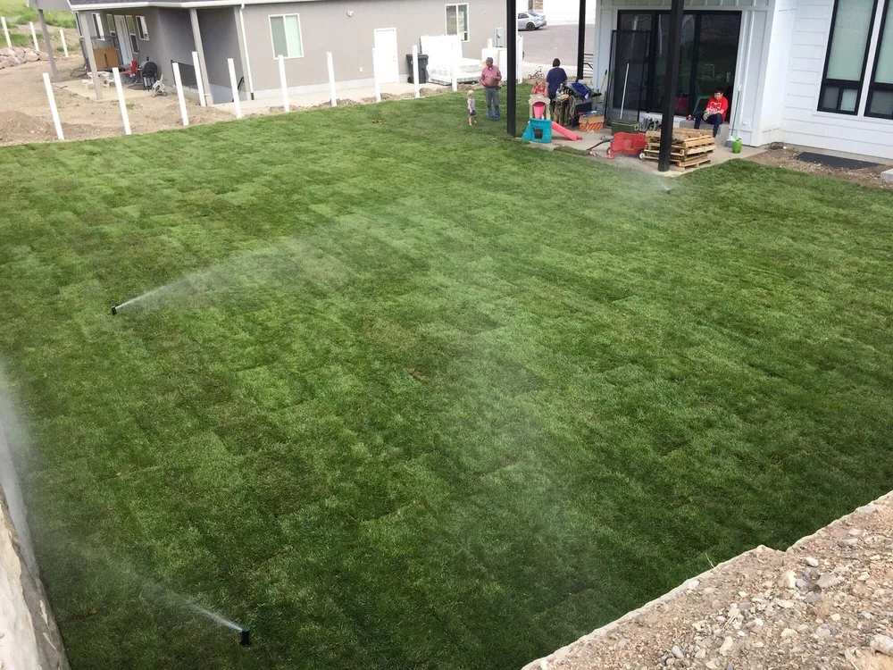 Professional lawn care service in Payson, UT by Emerald Turf Farms