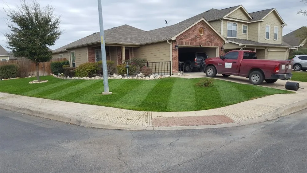 Professional landscape design in Converse, TX by Emerald Yards