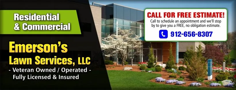 Top-rated outdoor landscaping near you in Richmond Hill, GA by Emerson's Lawn Services