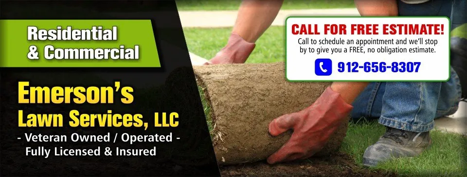 Affordable residential landscaping for year-round maintenance in Richmond Hill, GA by Emerson's Lawn Services