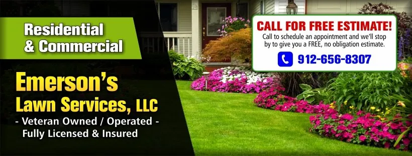 Professional lawn mowing service experts serving Richmond Hill, GA - Emerson's Lawn Services
