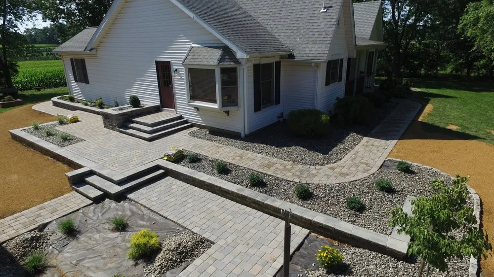 Affordable landscape design in Schnecksville, PA by Emery Landscape
