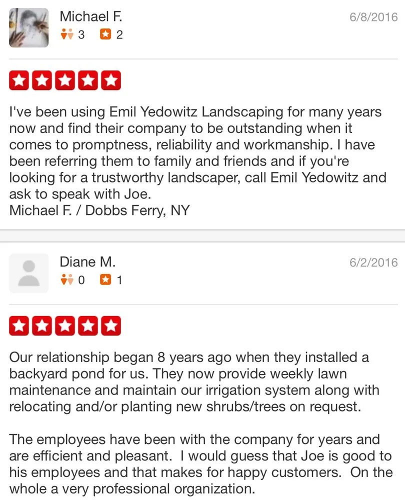 Local outdoor landscaping experts serving Yonkers, NY - Emil Yedowitz Landscaping and Irrigation Solutions