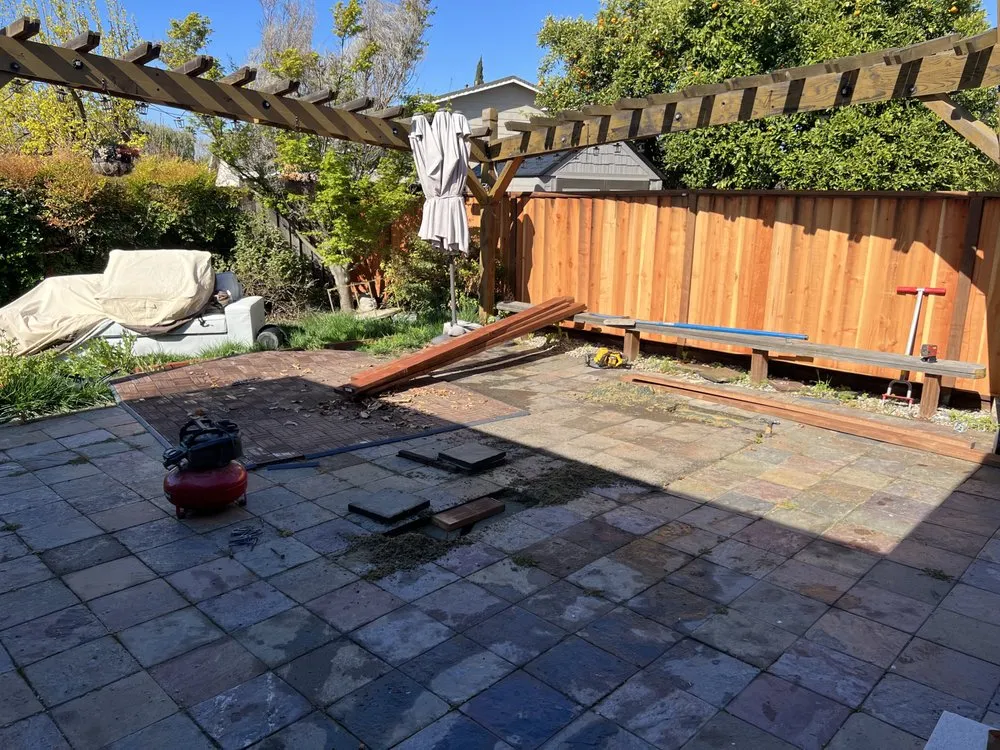 Reliable yard cleanup service with custom design in San Jose, CA by Emilio’s Hardscape and Landscaping