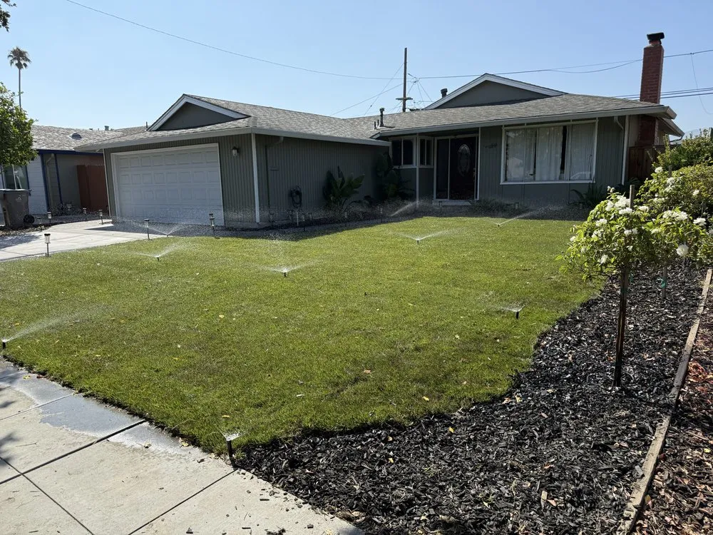 Expert lawn mowing service for beautiful yards across San Jose, CA - Emilio’s Hardscape and Landscaping