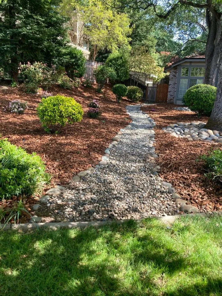 Professional landscape installation for beautiful yards across Auburn, CA - Emilio's Yard Work