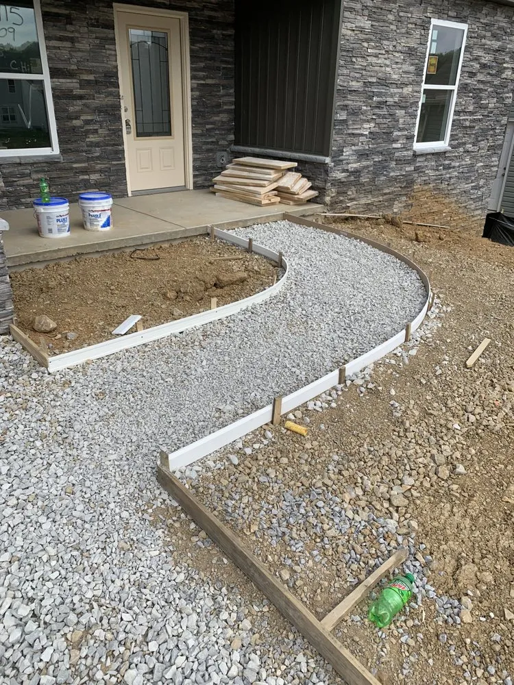 Custom outdoor landscaping in Luttrell, TN by Eminence Building Concept’s