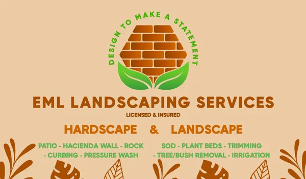 EML Landscaping Services Logo