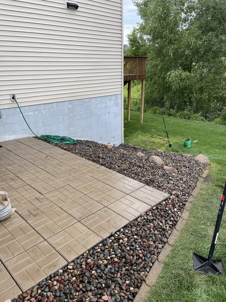 Affordable landscape installation in Rogers, MN by Emmrich Landscape and Design