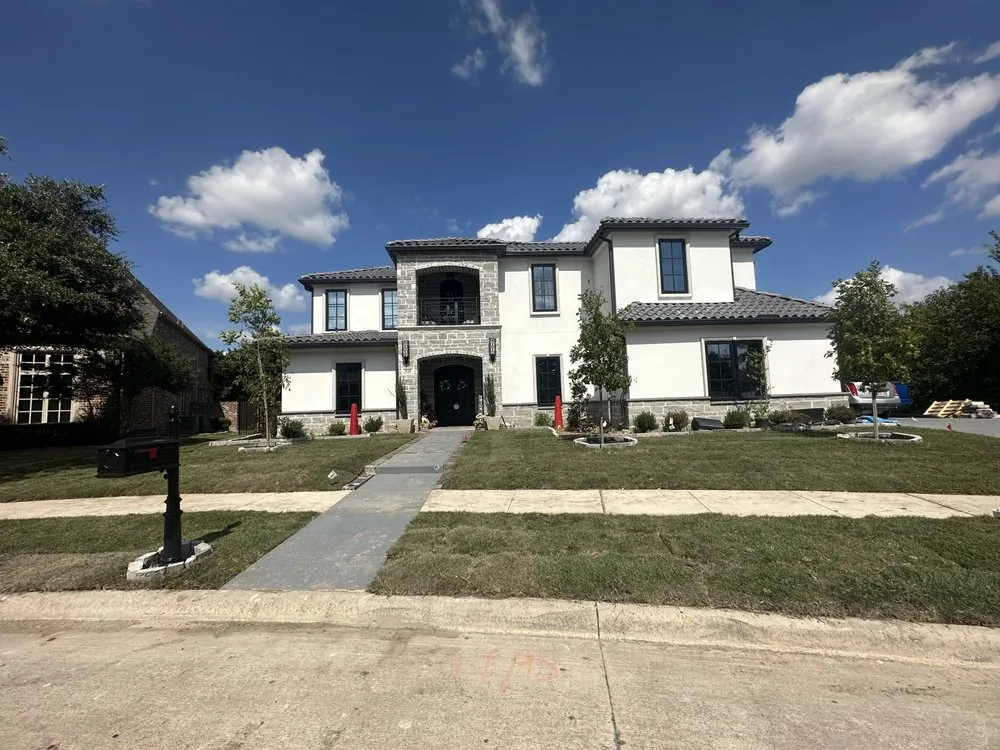 Top-rated garden landscaping for residential properties in Colleyville, TX by Emperor Sod and Stone