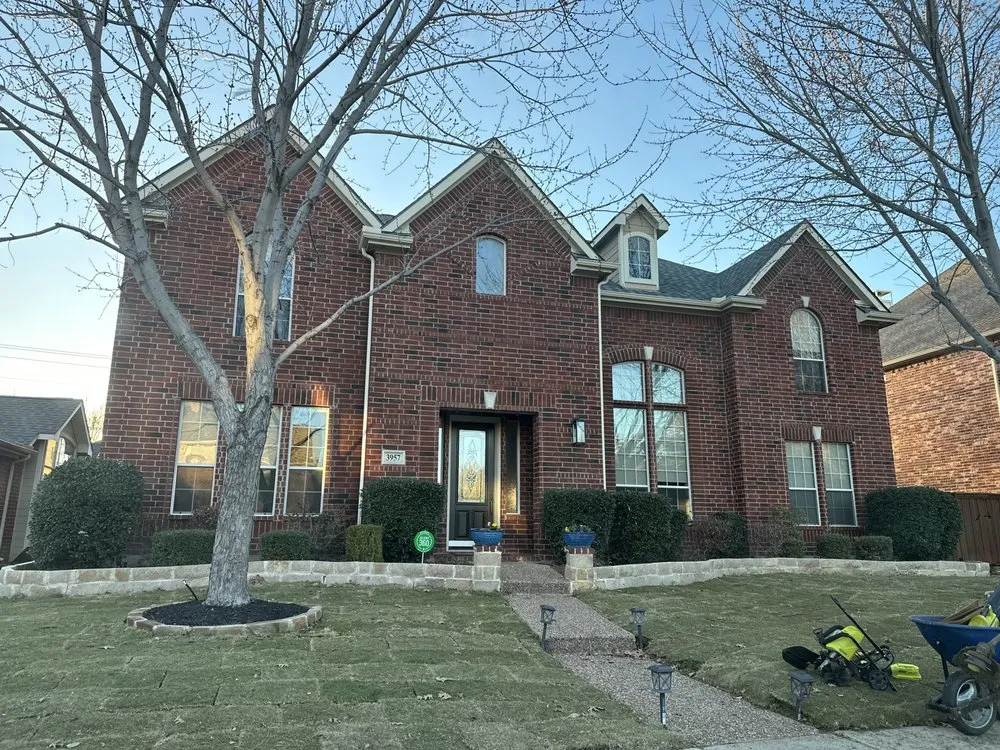 Professional yard maintenance in Colleyville, TX - Emperor Sod and Stone