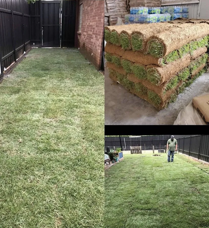 Custom yard cleanup service for outdoor upgrades across Colleyville, TX - Emperor Sod and Stone