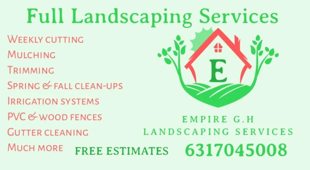 Trusted landscape installation in Bay Shore, NY - Empire G.H Landscaping Services