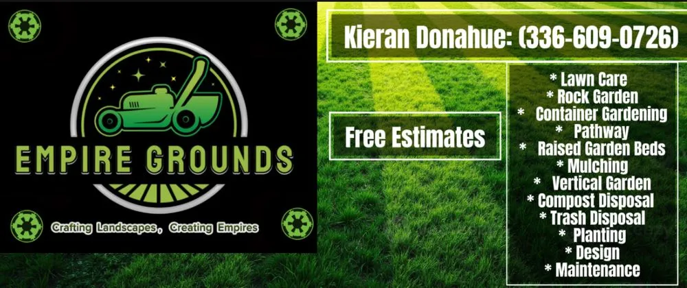 Top-rated lawn care service in Greensboro, NC by Empire Grounds