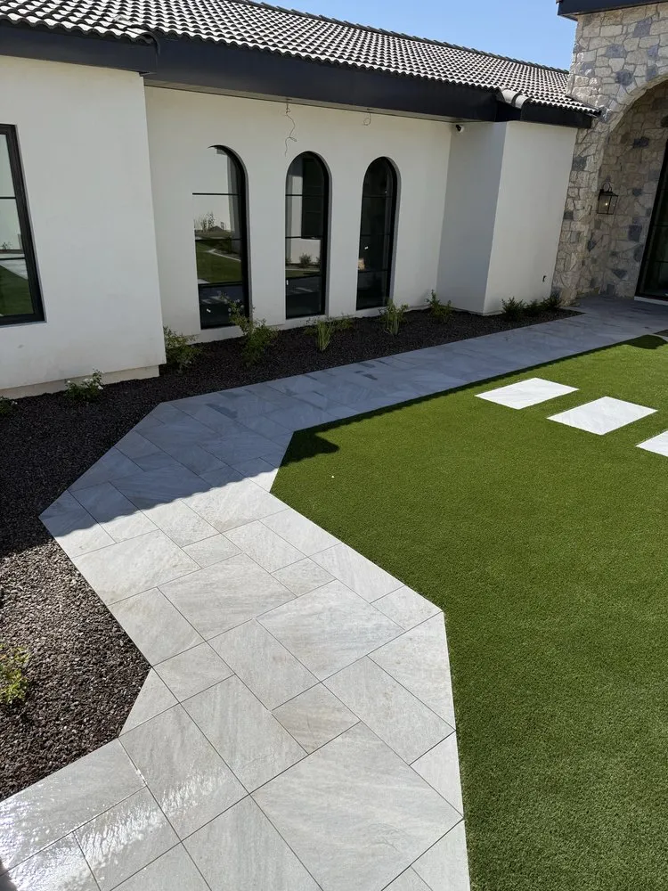 Reliable lawn mowing service with custom design across Phoenix, AZ - Empire Hardscape