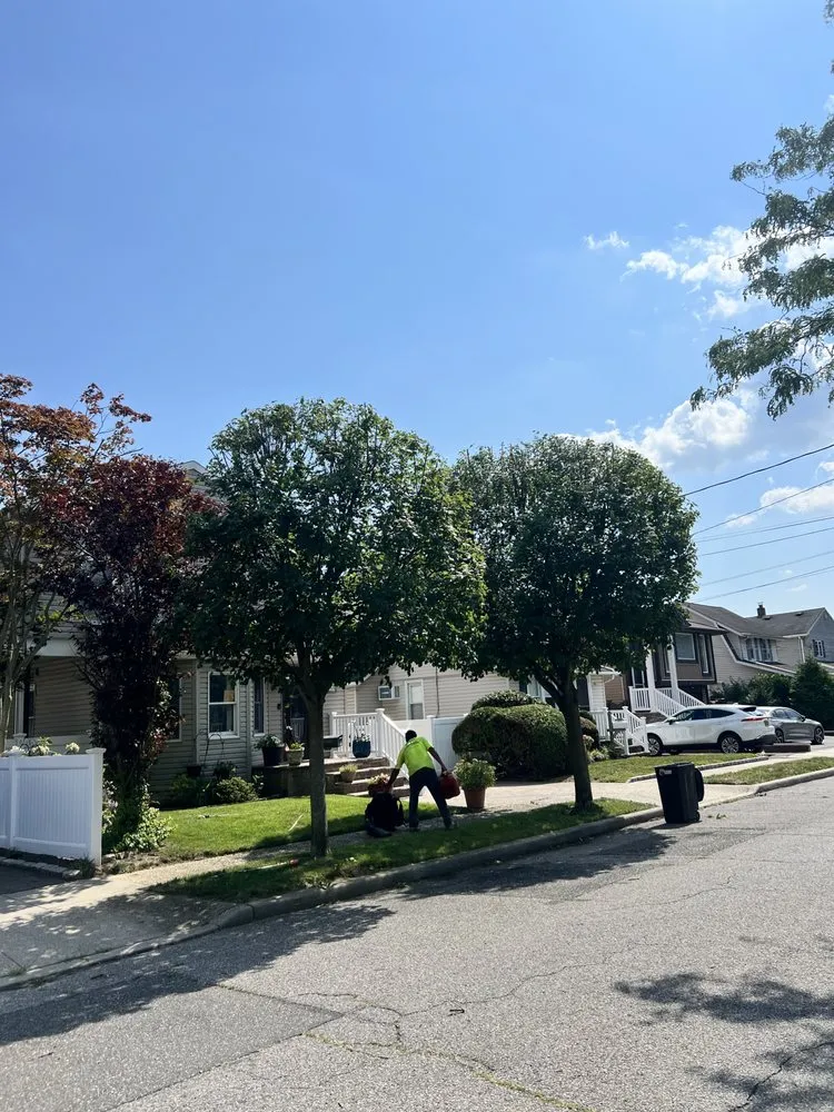 Local residential landscaping for year-round maintenance in Central Islip, NY by Empire Landscape