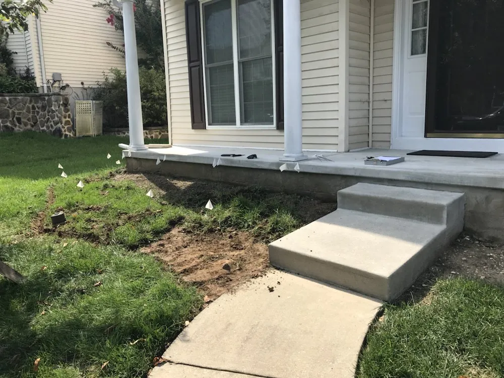 Custom yard cleanup service for outdoor upgrades in Owings Mills, MD by Empire Landscapes