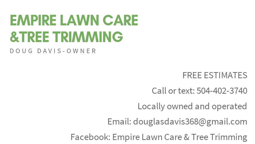 Trusted residential landscaping for beautiful yards in Jefferson, LA by Empire Lawn Care & Tree Trimming