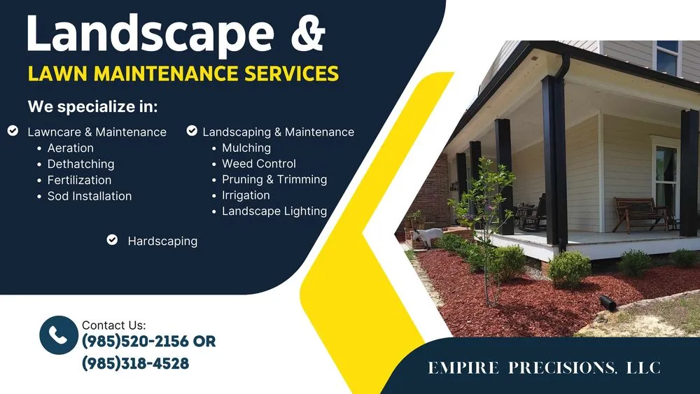 Top-rated yard cleanup service for residential properties across Walker, LA - Empire Precisions