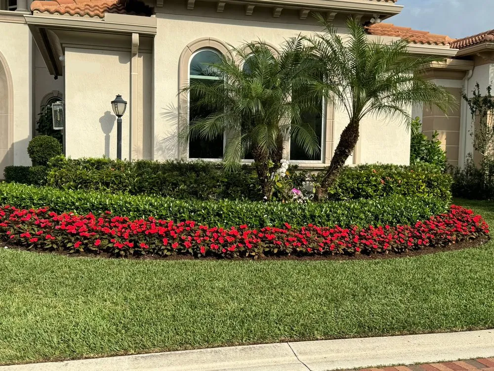Custom garden landscaping near you across Pompano Beach, FL - Empire Services Group
