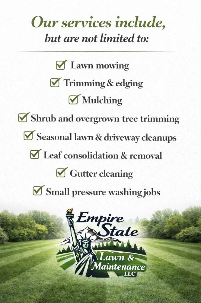 Trusted yard cleanup service experts serving North Bangor, NY - Empire State Lawn & Maintenance