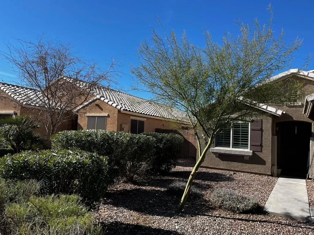 Professional garden landscaping for residential properties in Mesa, AZ by Empower Landscaping