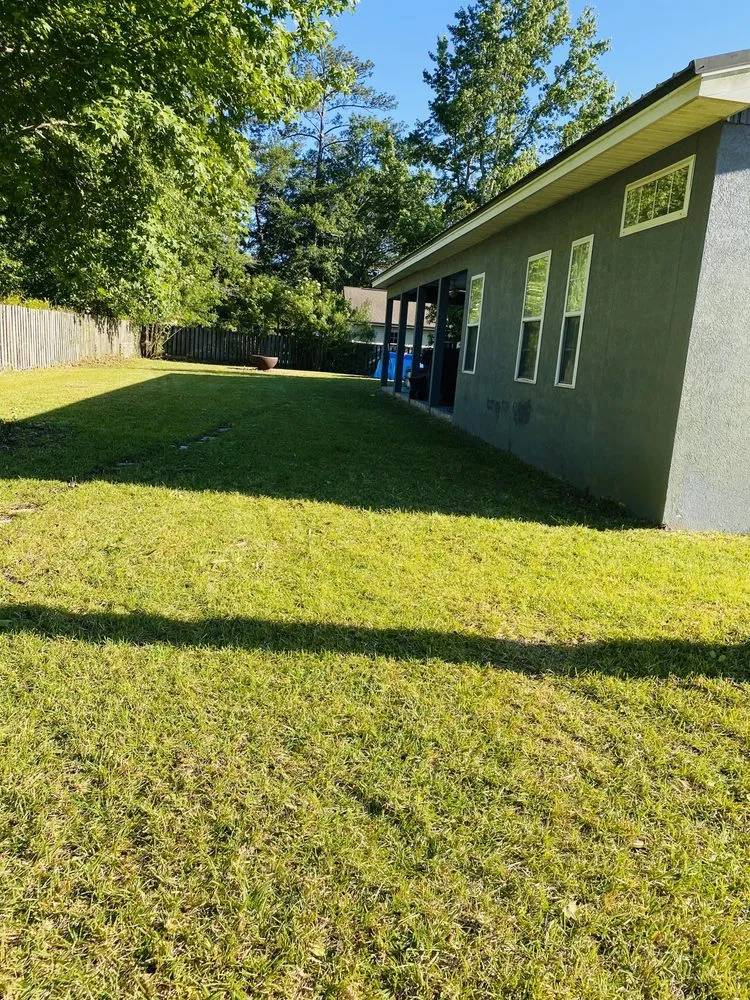 Custom residential landscaping with custom design across Brunswick, GA - E&N Management