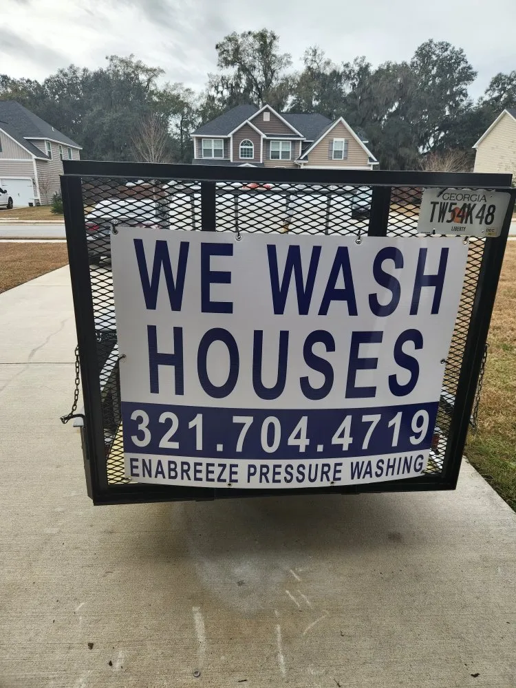 Custom landscaping services in Hinesville, GA by Enabreeze Pressure Washing and Lawn Services