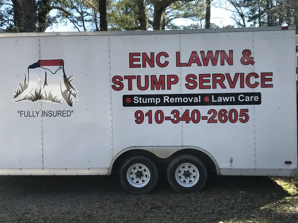 Affordable residential landscaping in Jacksonville, NC - ENC LAWN AND STUMP