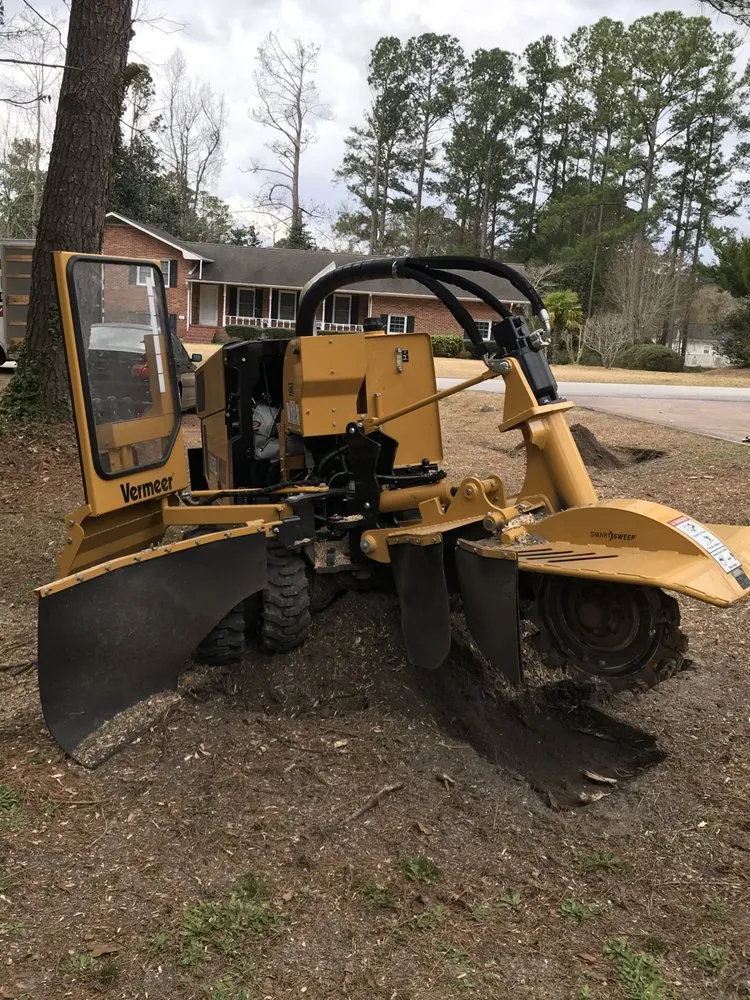 Local outdoor landscaping with custom design across Jacksonville, NC - ENC LAWN AND STUMP