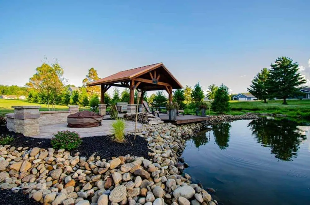 Expert outdoor landscaping in Canfield, OH by Enchanted Gardens Landscaping