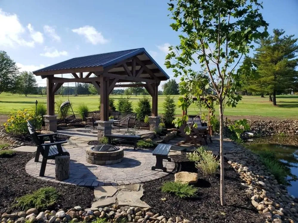 Reliable outdoor landscaping in Canfield, OH by Enchanted Gardens Landscaping