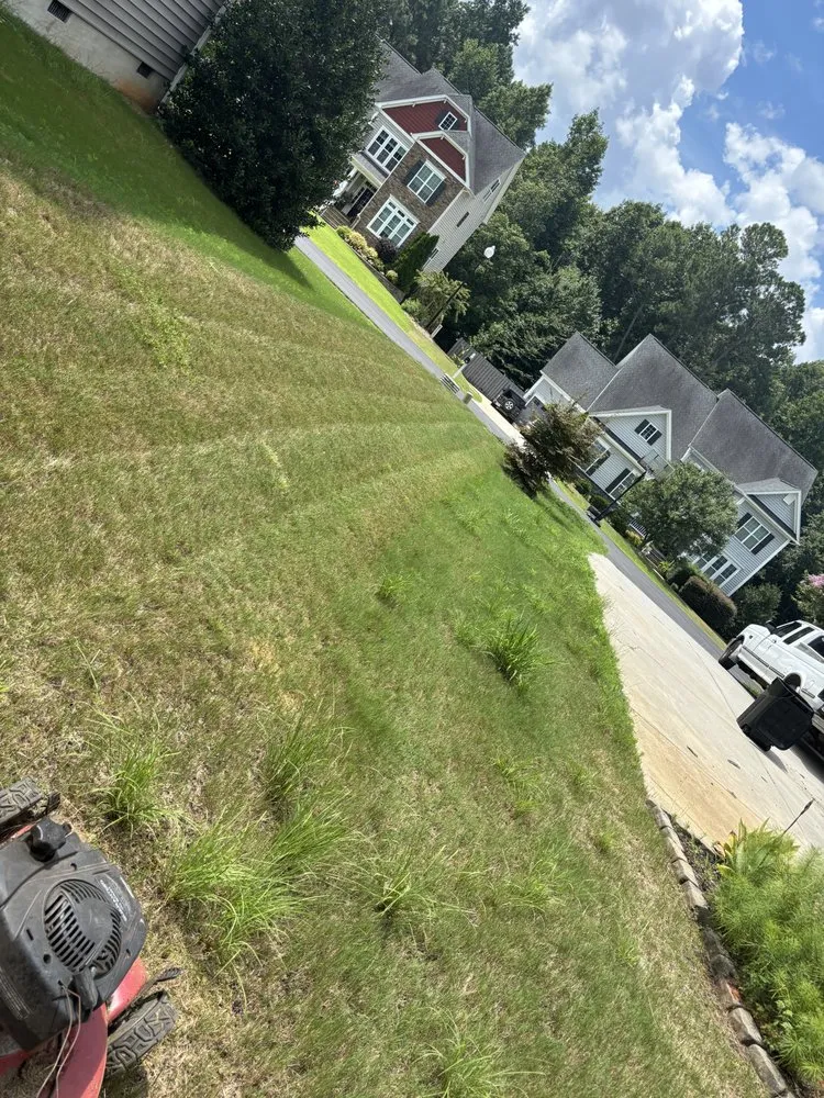 Local landscape installation for residential properties in Clayton, NC by Enchanted Garden’s Landscaping