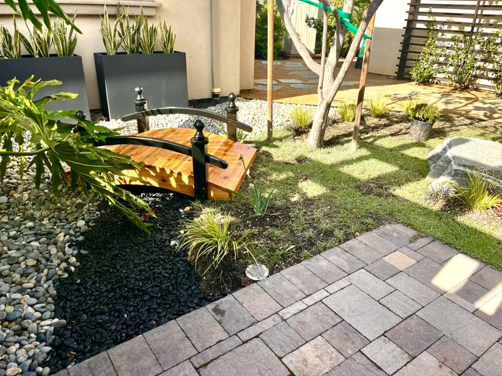 Trusted yard cleanup service with custom design in Solana Beach, CA by Encinitas Landscape