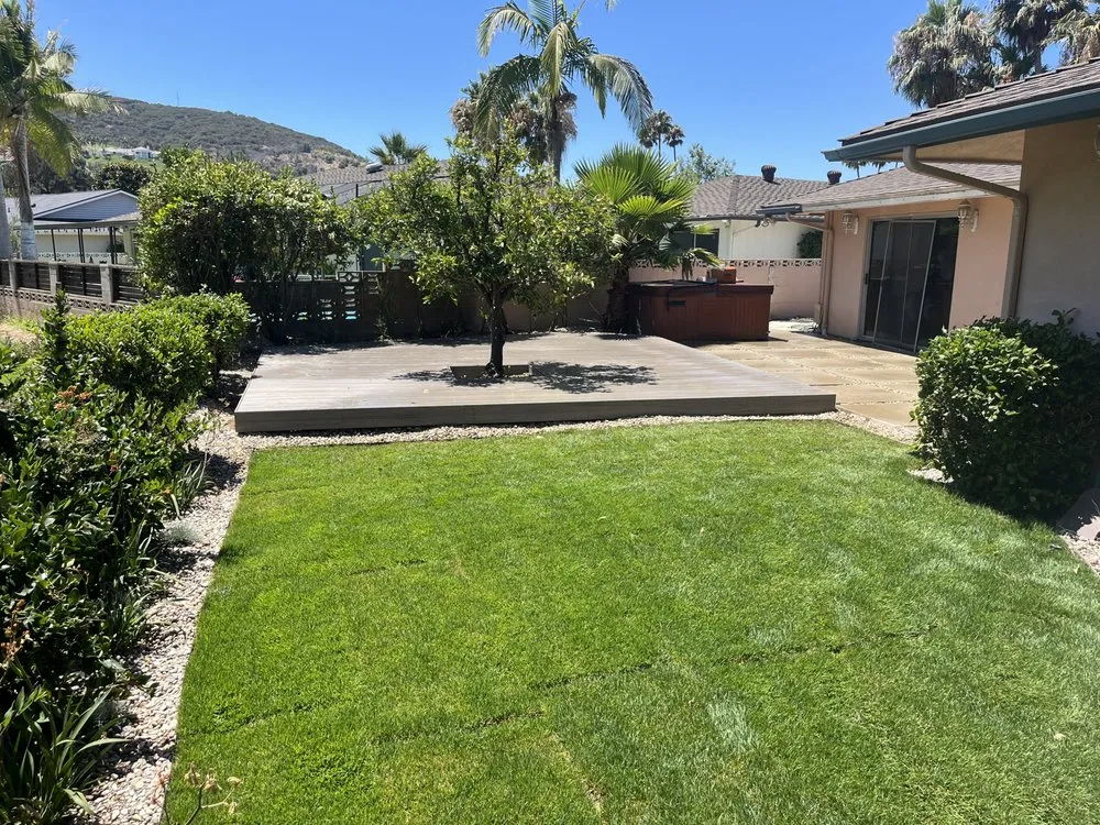 Reliable yard cleanup service for homes in Solana Beach, CA by Encinitas Landscape