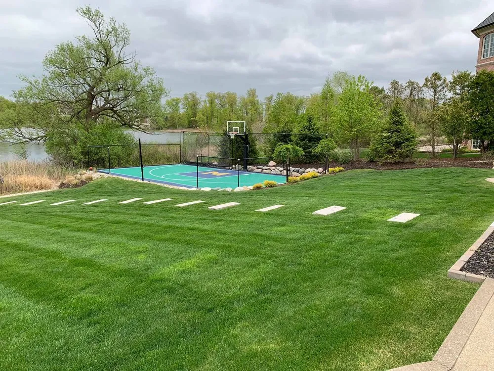 Local garden landscaping with custom design across Fenton, MI - Encore Professional Outdoor Services