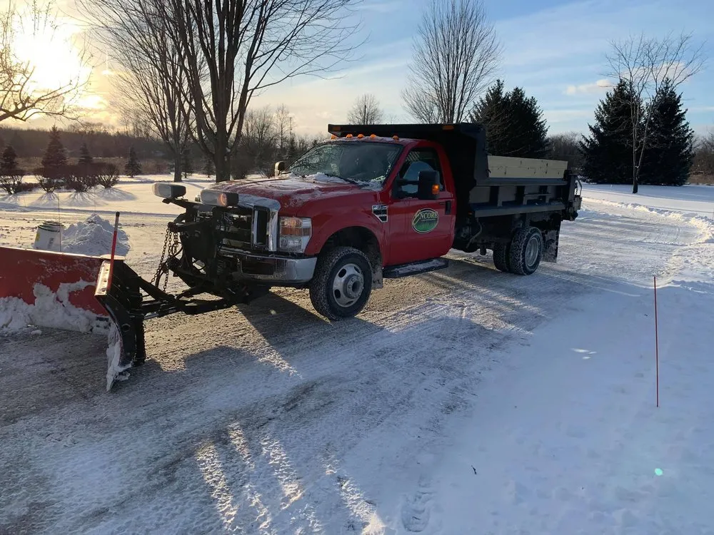 Reliable lawn mowing service in Fenton, MI by Encore Professional Outdoor Services